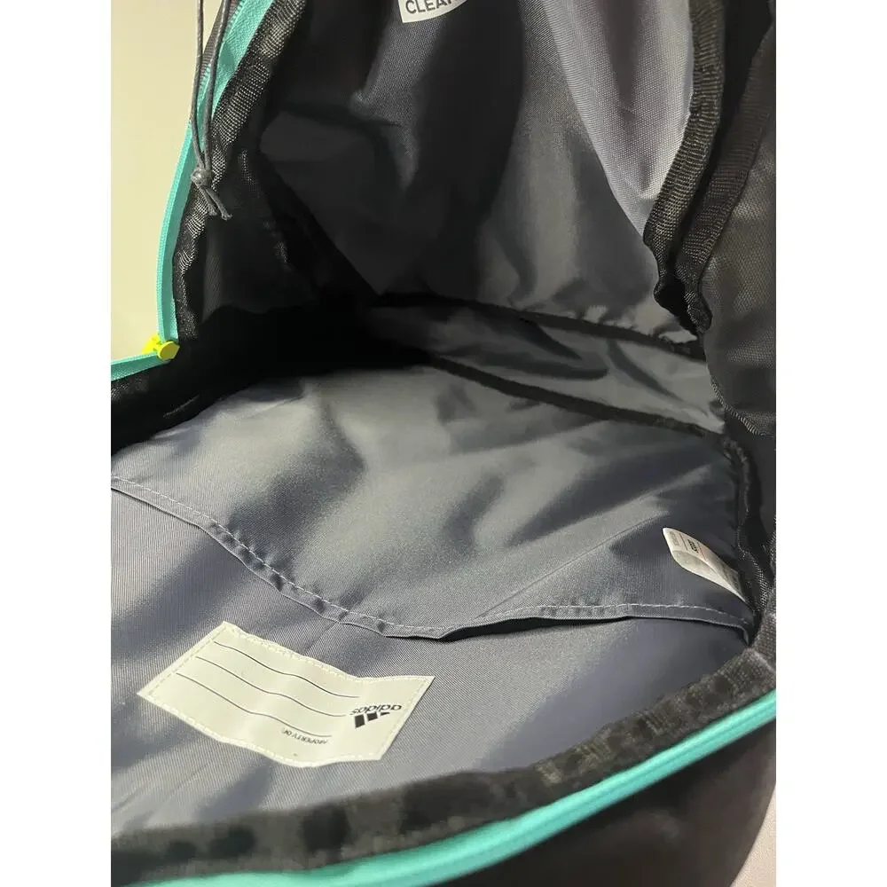 NEW NWOT ADIDAS Ready Backpack Black Multicolor Back To School Pink Blue